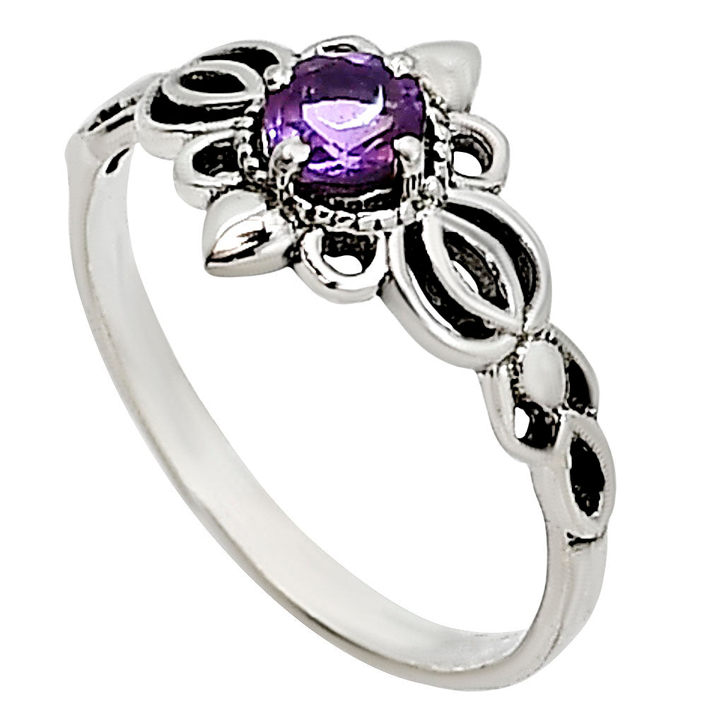 Amethyst Ring size-6 R-1172 SDR253917-2