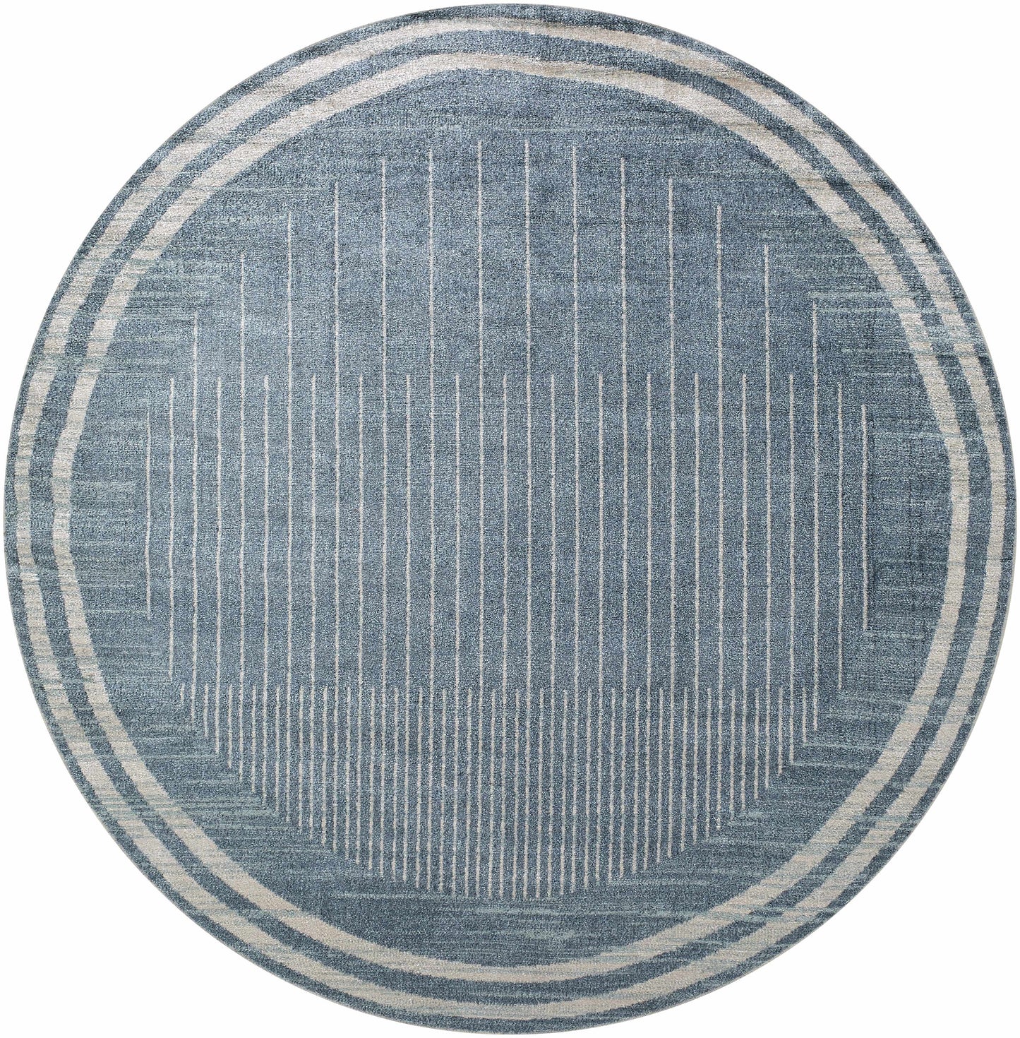 Thad Blue Washable Area Rug-3