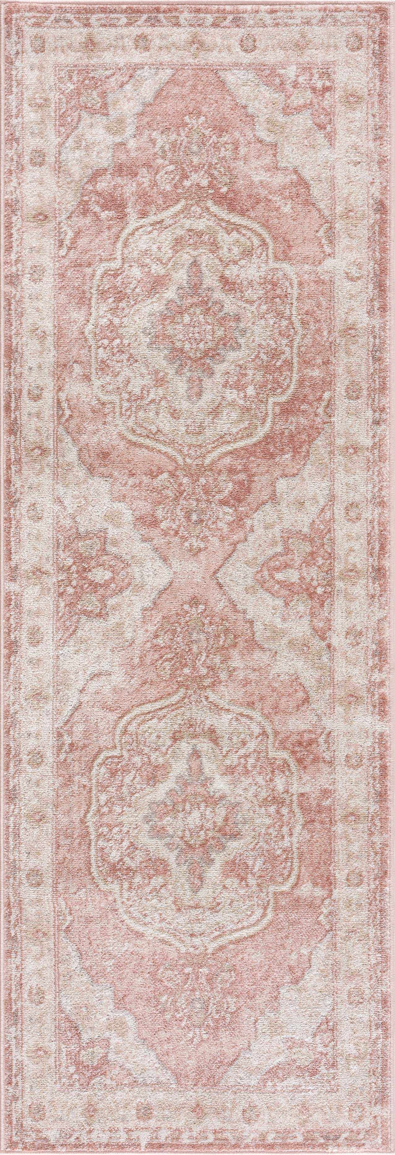 Kandos Blush & Light Pink Area Rug-5