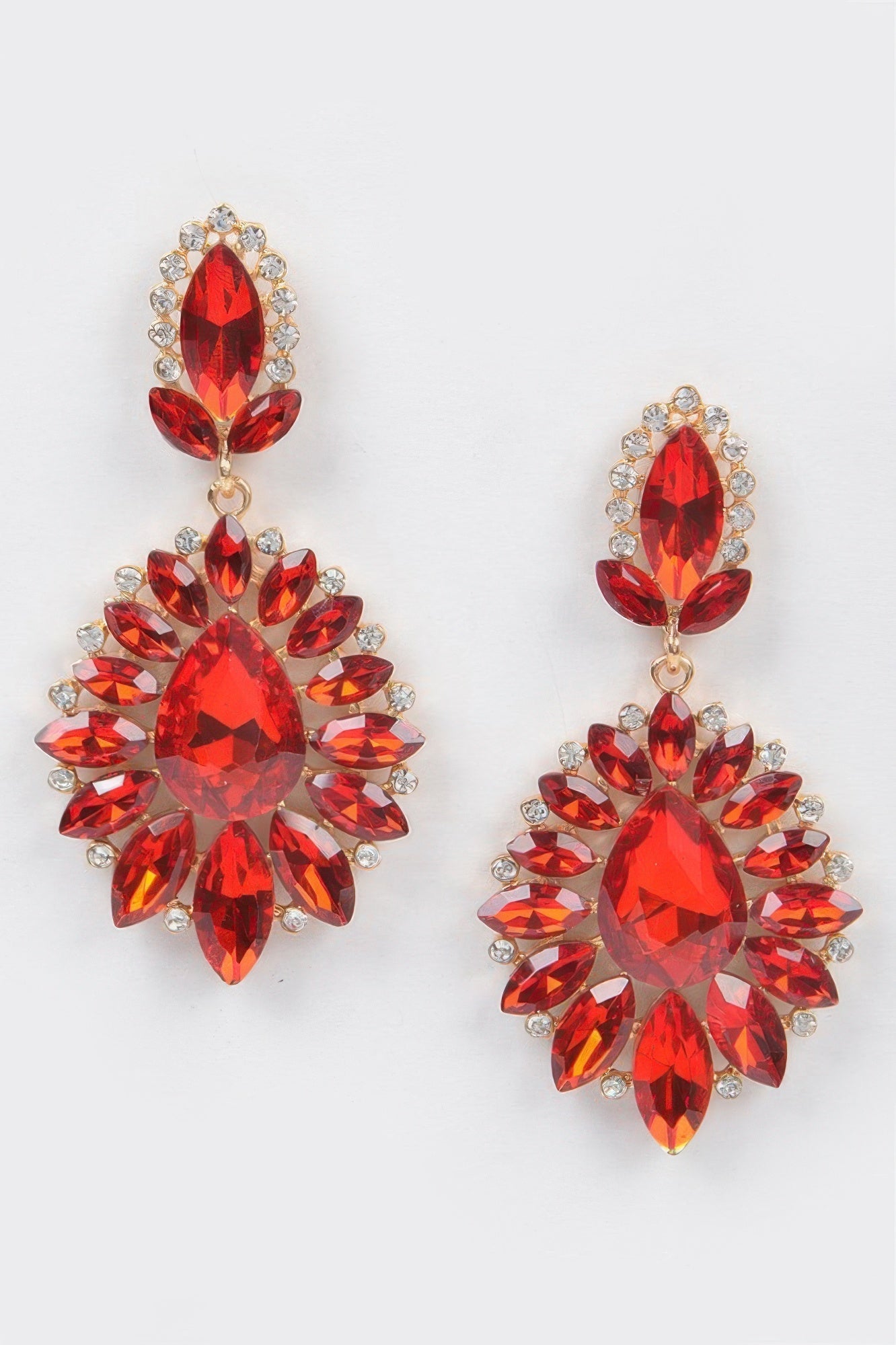 STARDUST Rhinestone Dangle Earring - New Collection Los Angeles - BYMANYC ® New York-4