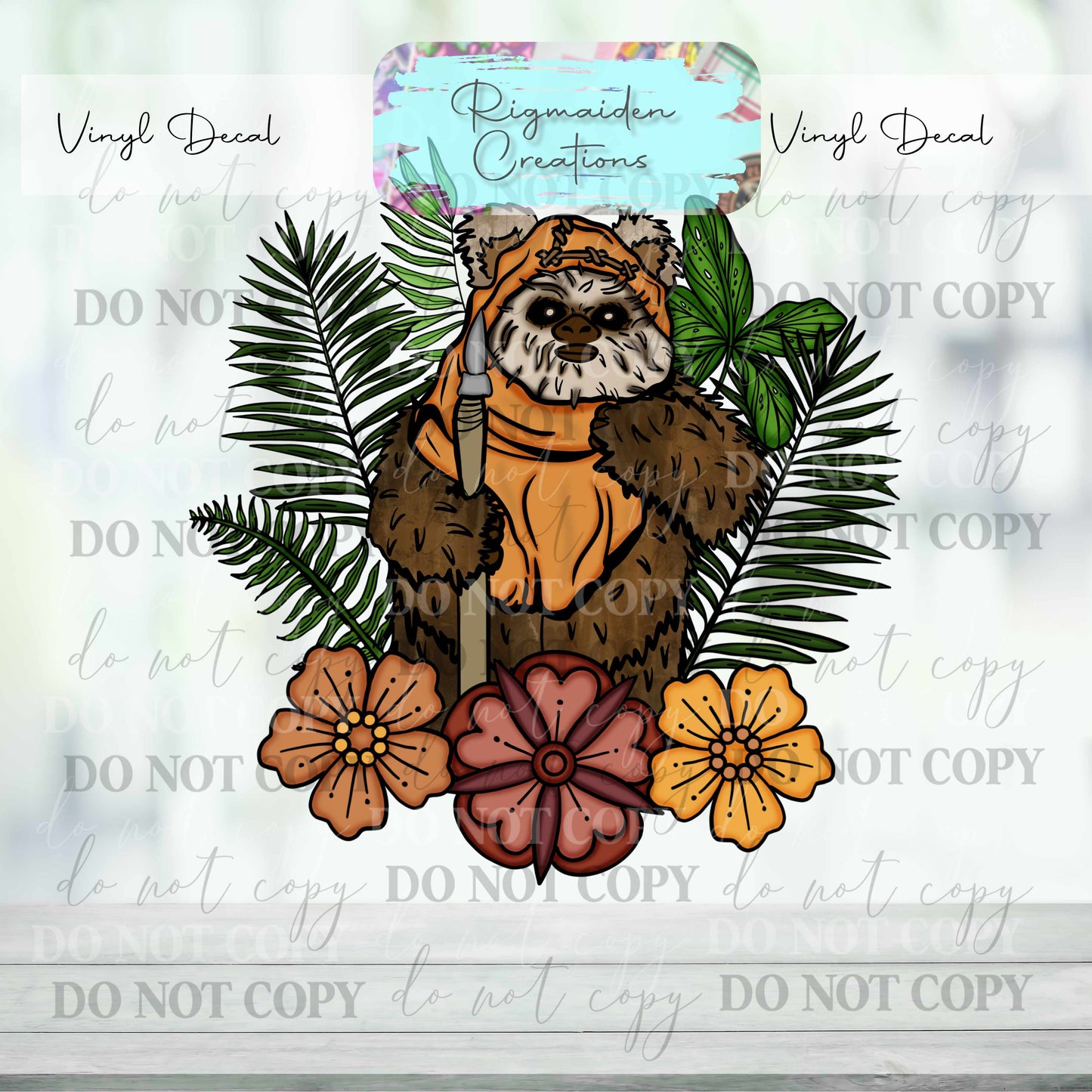 Endor Park Ranger Vinyl Decal {Multiple}