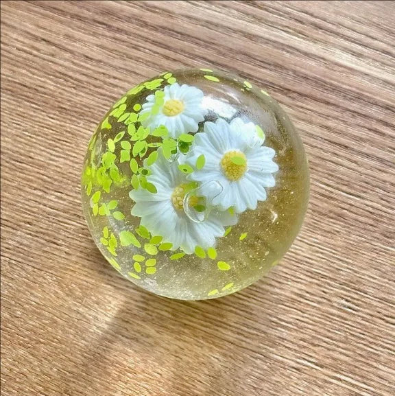 Green Apple Stress Ball | Squeeze Toy for ADHD Autism Slow Rebound Fidget Sensory Toy