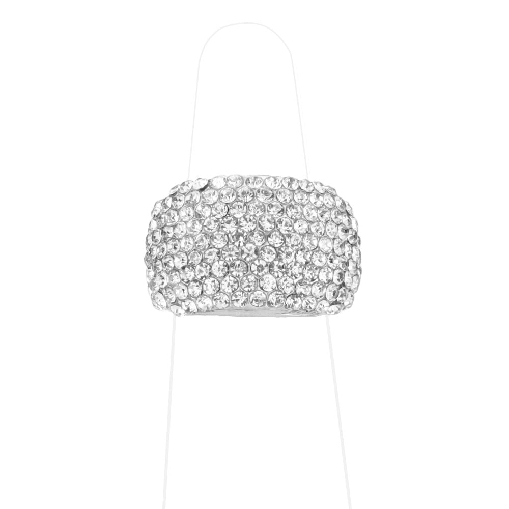 Rhinestone Embellished Stretch Ring