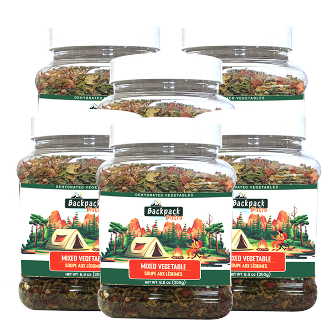 Backpack Bistro Dehydrated Mixed Vegetables 7.05 oz (200 g)-5