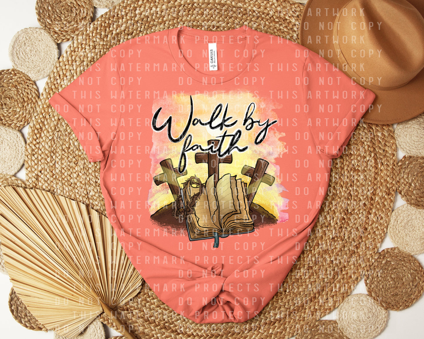 Walk by Faith Graphic Tee