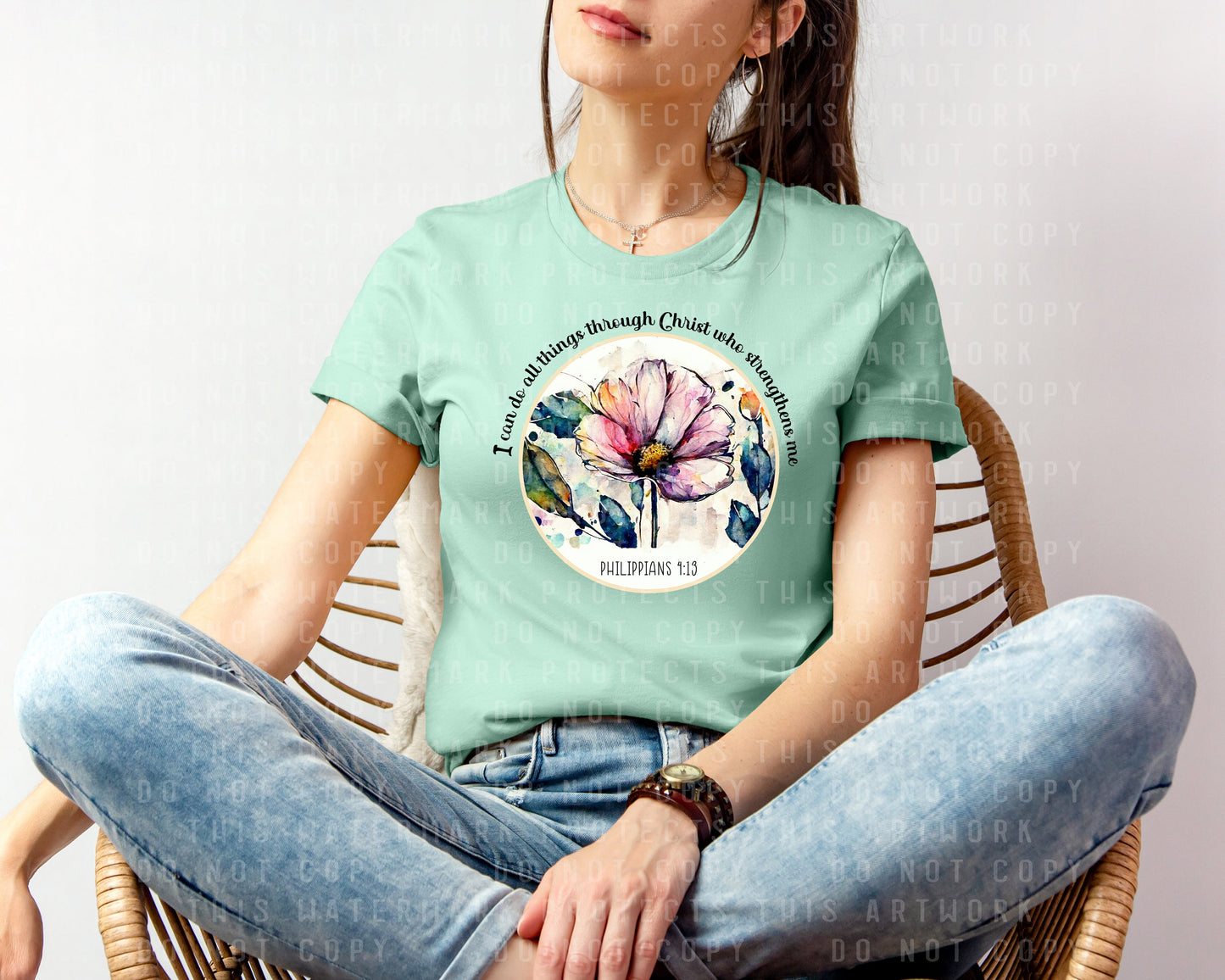 I Can Do All Things Through Christ Who Strengthens Me Graphic Tee