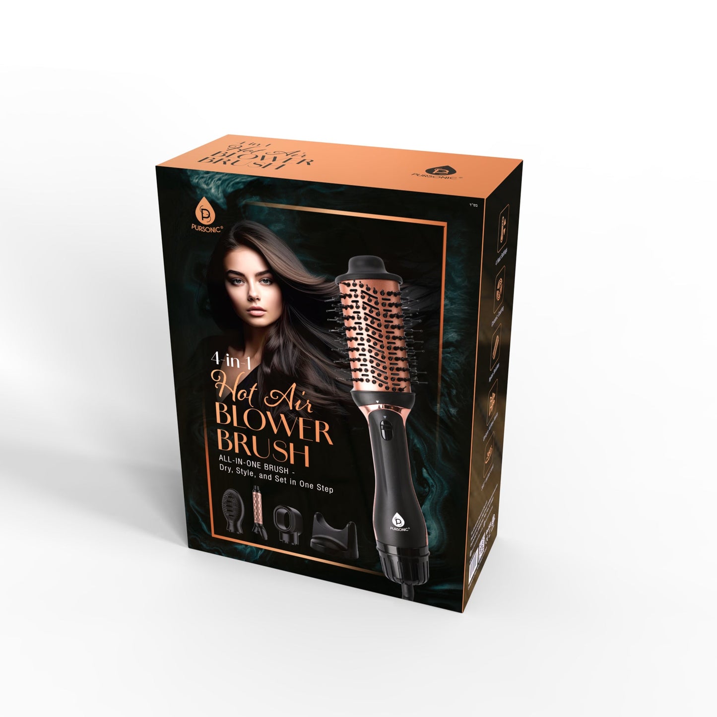 Hot Air Blower Brush: Your All-in-One Hair Styling Solution-3