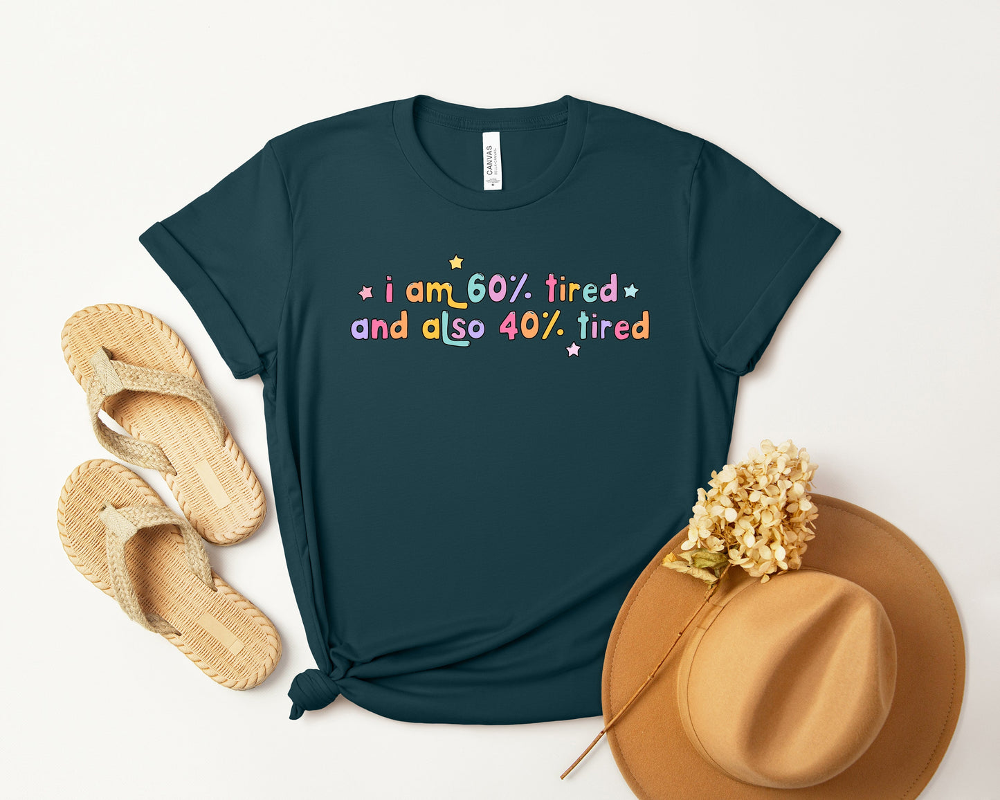 I am 60% Tired Graphic Tee