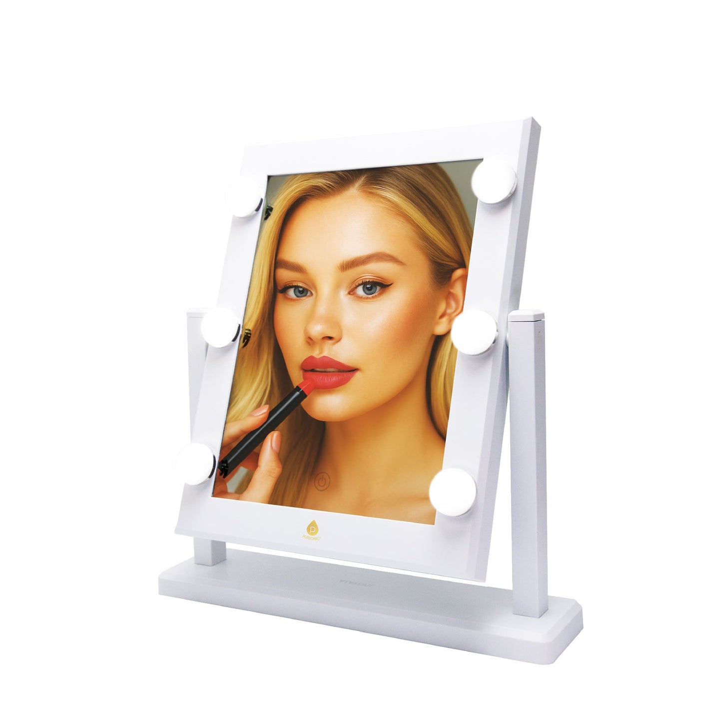14" LED Hollywood Glam Mirror – Refined Brilliance Pro Lighted Makeup Mirror-3