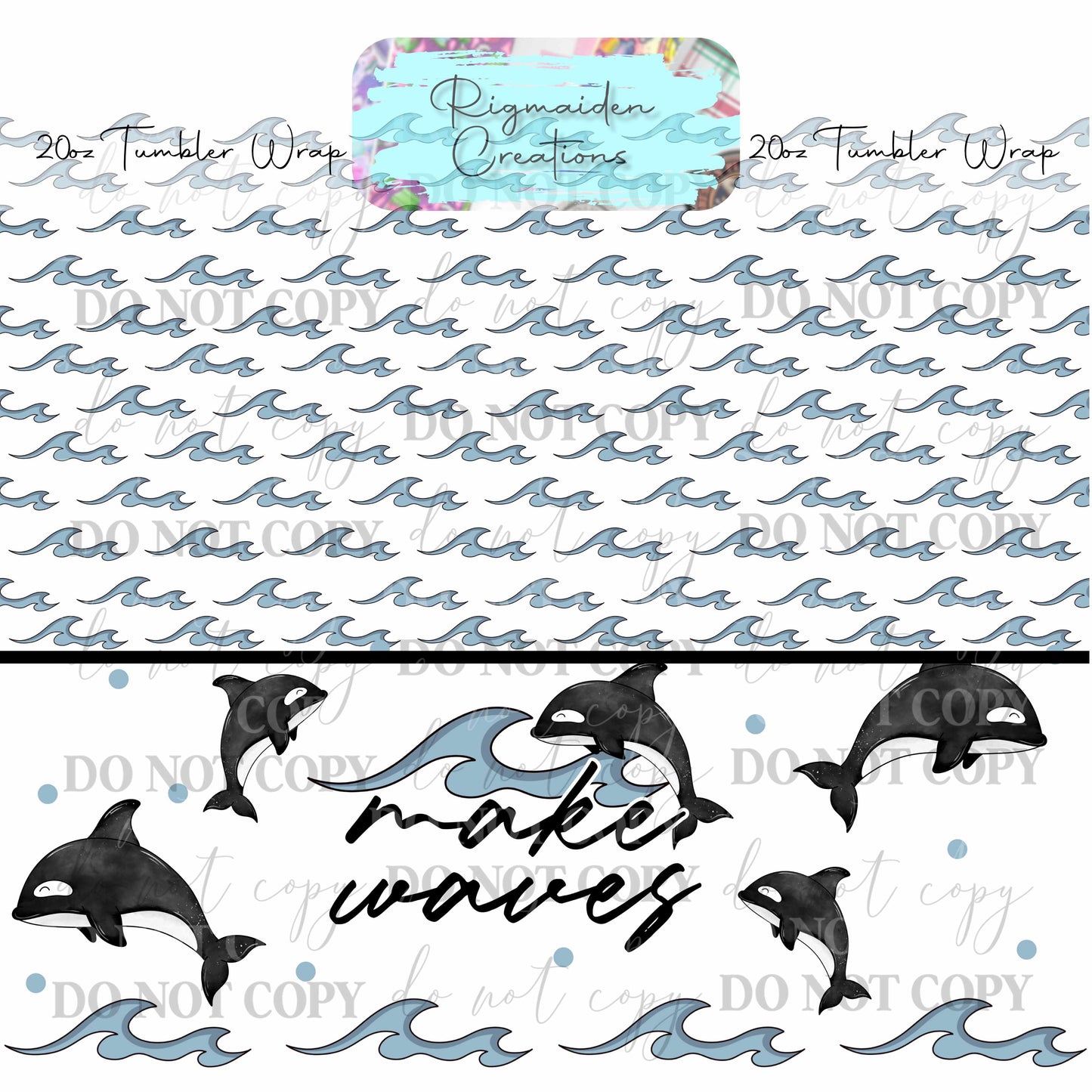 Ocean Majesty - 20oz Tumbler Wrap