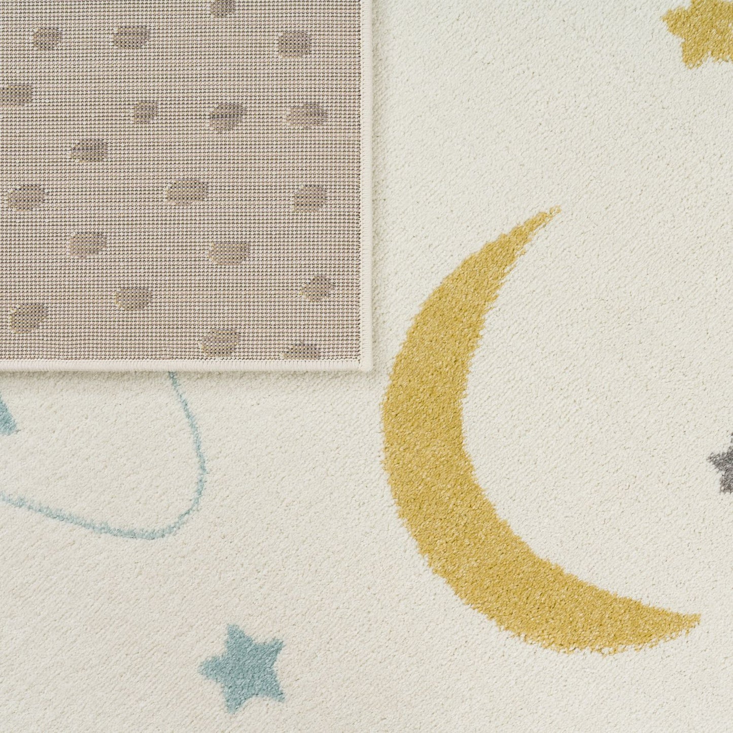 Kids Rug Nino Pastel Colored Mountains & Dreamy Sky-4