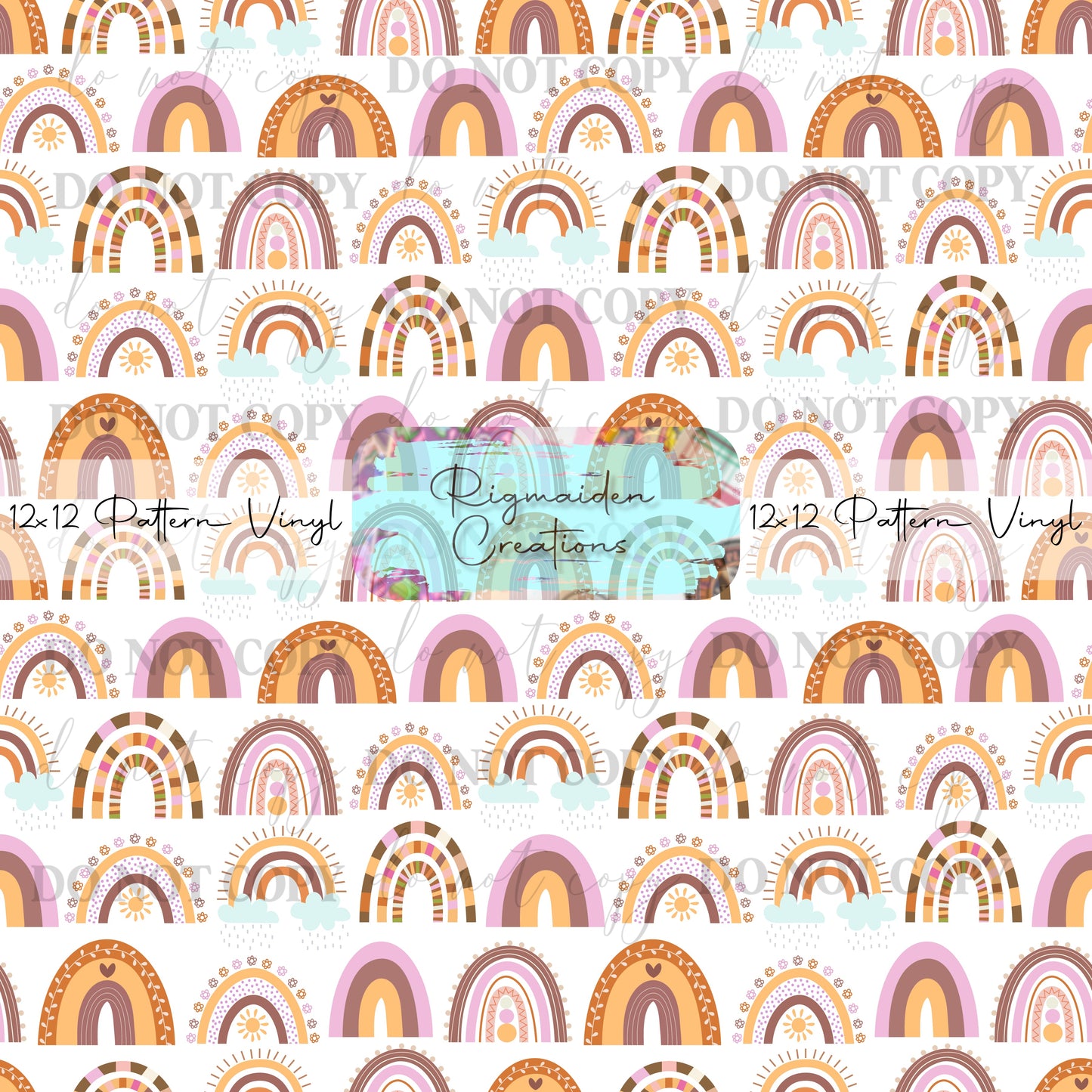 Boho Rainbows Vinyl