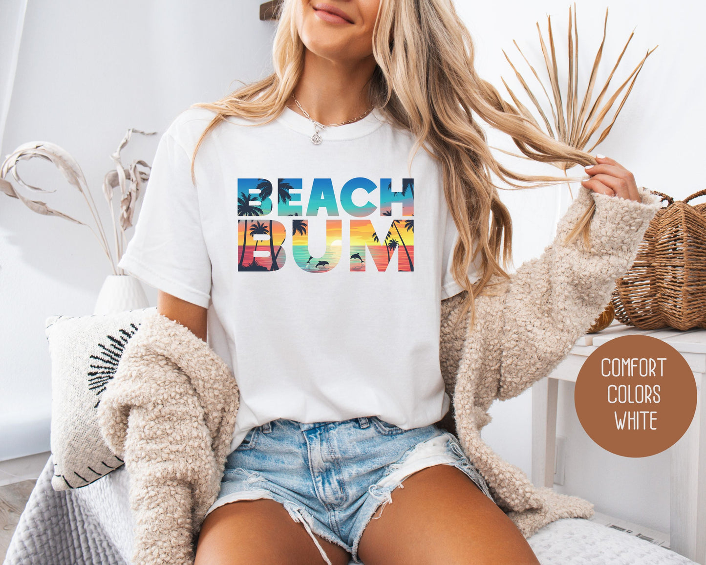 Beach Bum Comfort Colors Shirt-9