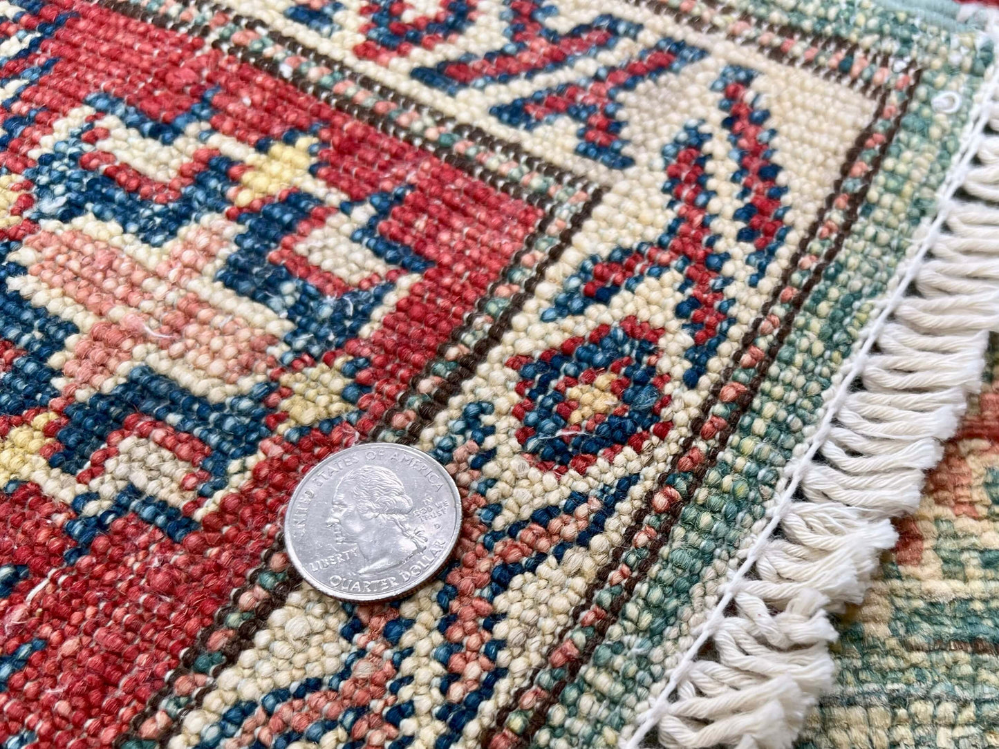 Super Kazak (3'00"x4'00") green/red-4