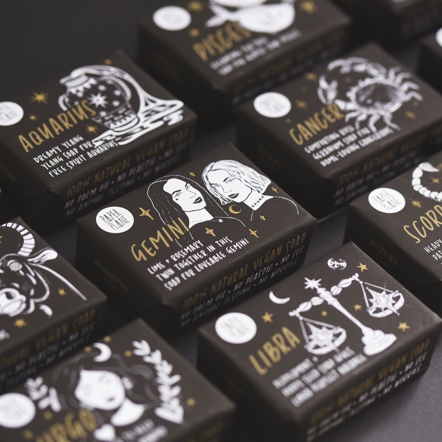 Aries Star Sign Zodiac Bar - Natural and Vegan Horoscope Soap-4