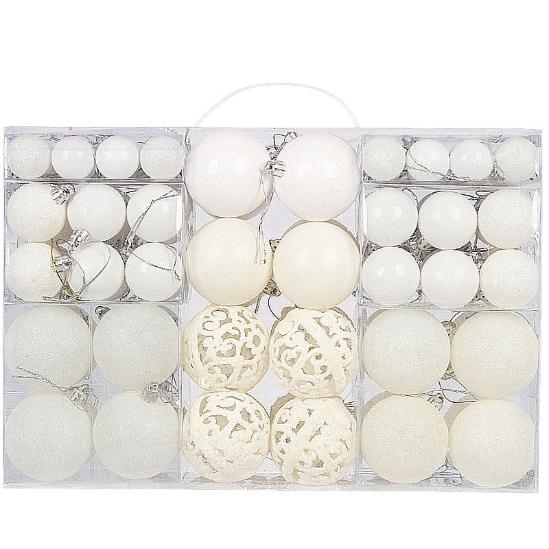 Christmas Ball 3-6cm Set Pvc Boxed Christmas Tree Decoration Colorful Ball