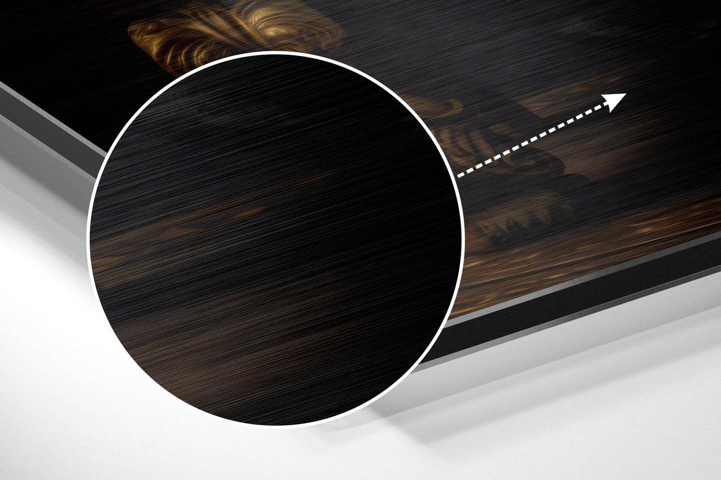 Elvis in Throne Brushed Aluminum Dibond Wall Art