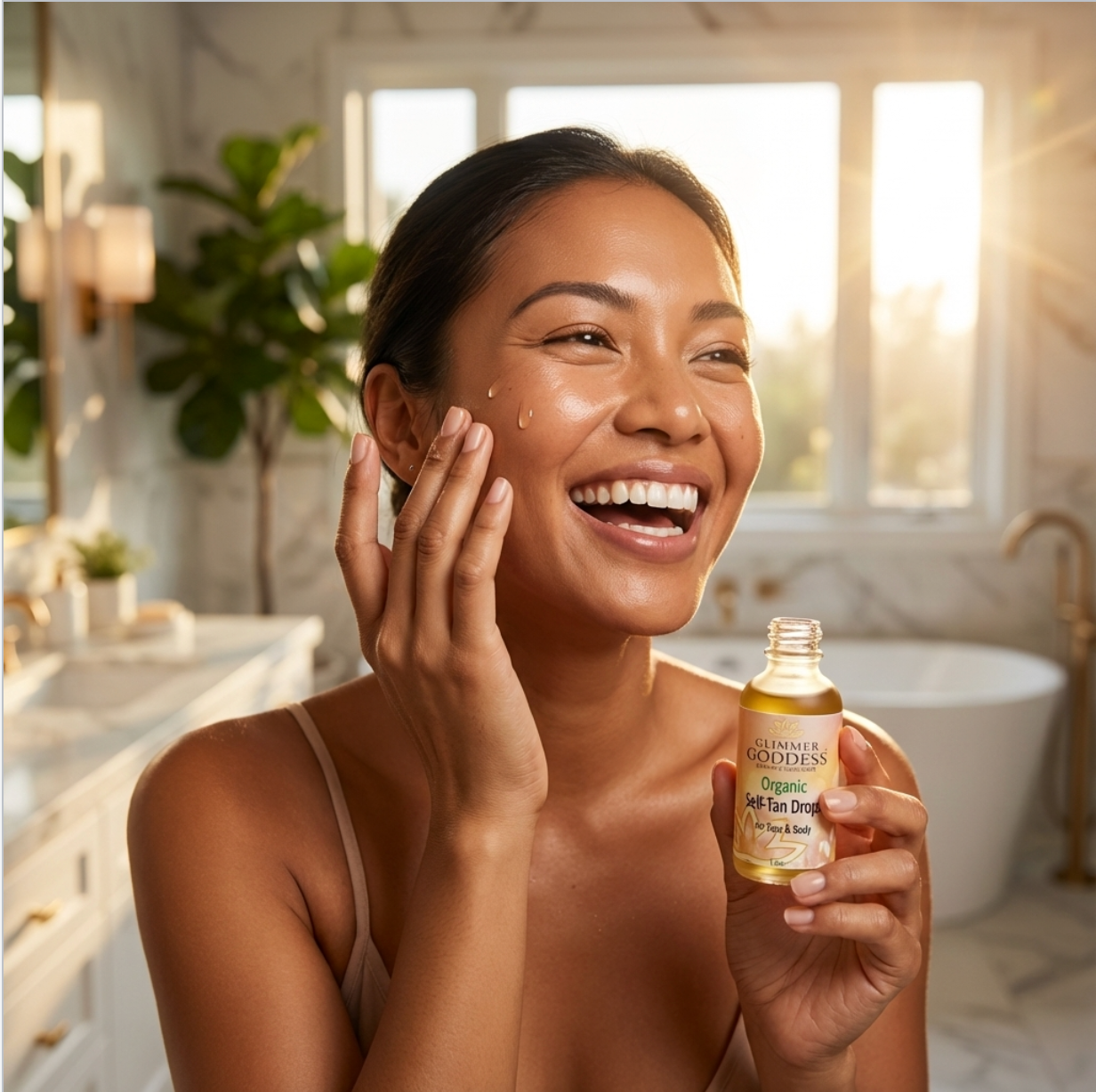 Organic Self Tan Drops – Fast Glow