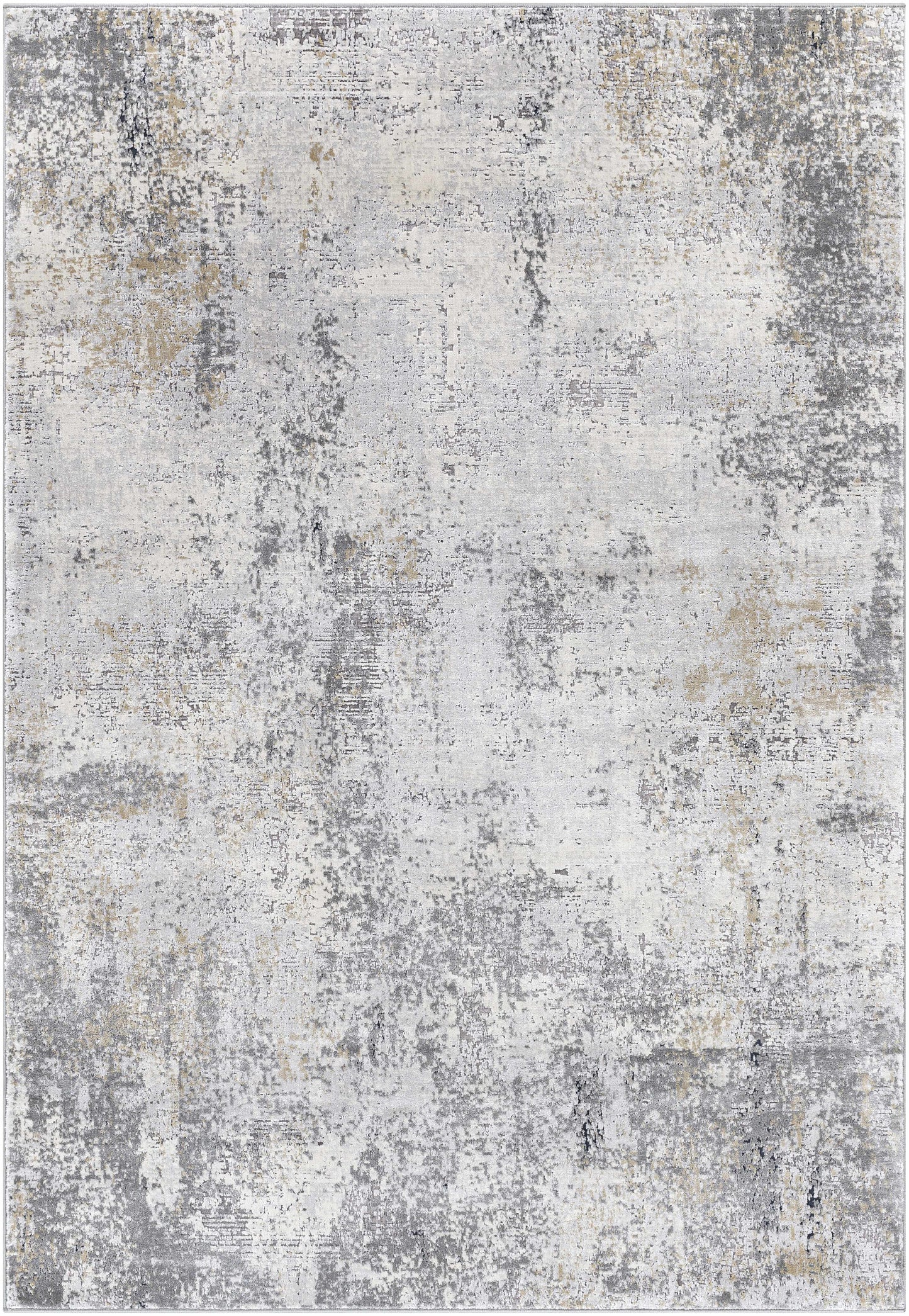 Baranduda Abstract Gray Luxe Rug-5