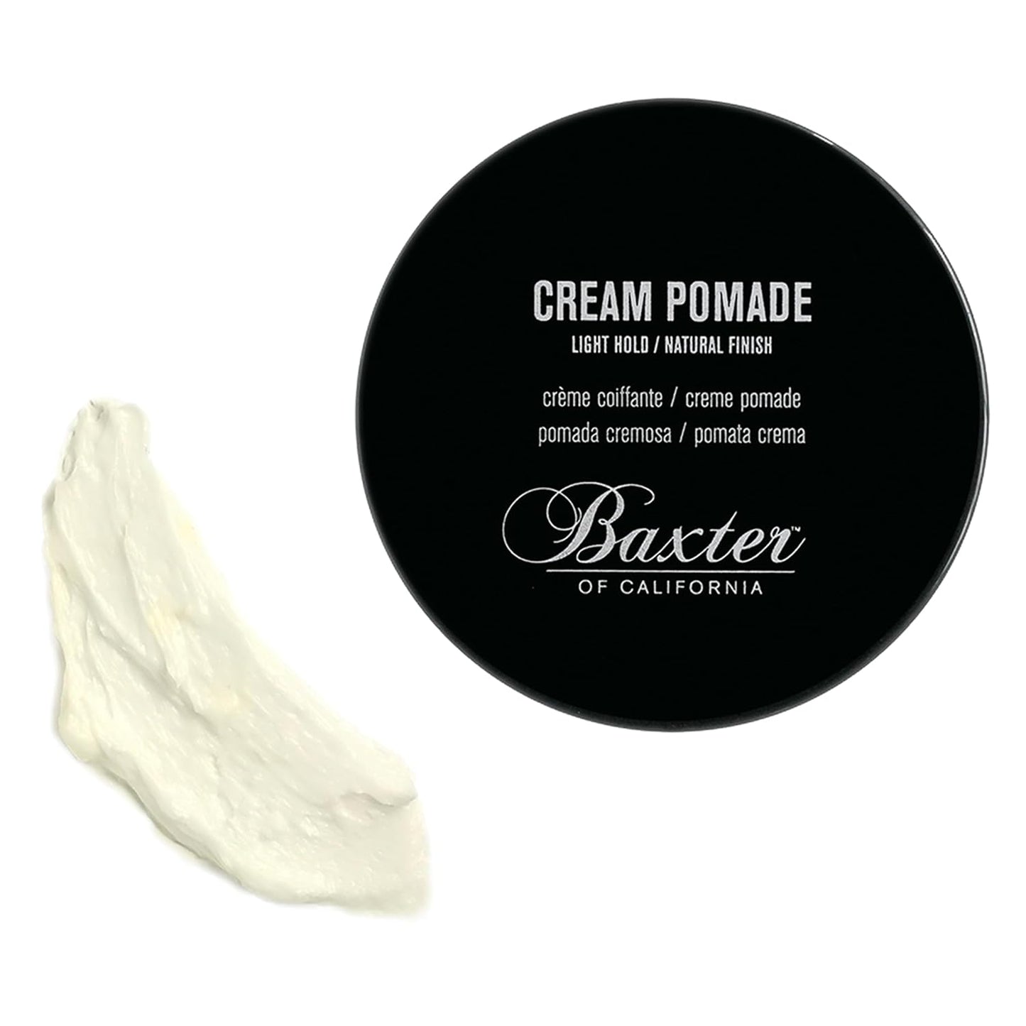 Baxter 0f California Baxter of California Cream Pomade for Men | Natural Finish | Light Hold | Hair Pomade