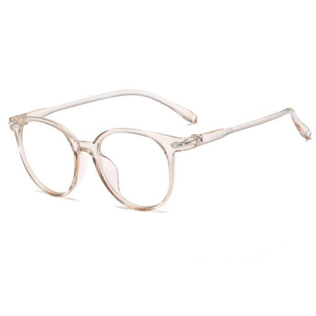 Blue Light Blocking Computer Glasses Retro Clear Lens Eyeglasses Frame And Myopia Glasses Men Women Short Sight Eyewear Blue Coated Women Diopter Eyeglass0 -0.5 -1 -1.5 -2 -2.5 -3 -3.5 -4 -5 -6