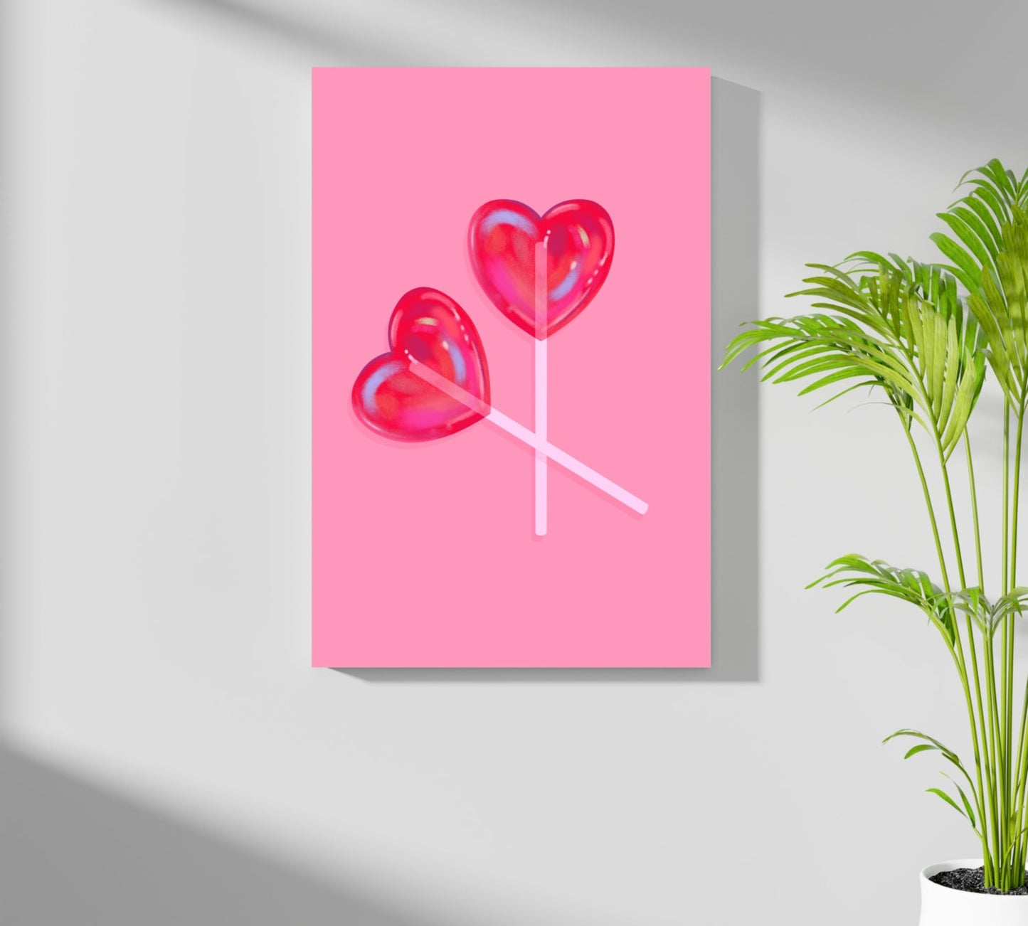 Lollipops Aluminum Print
