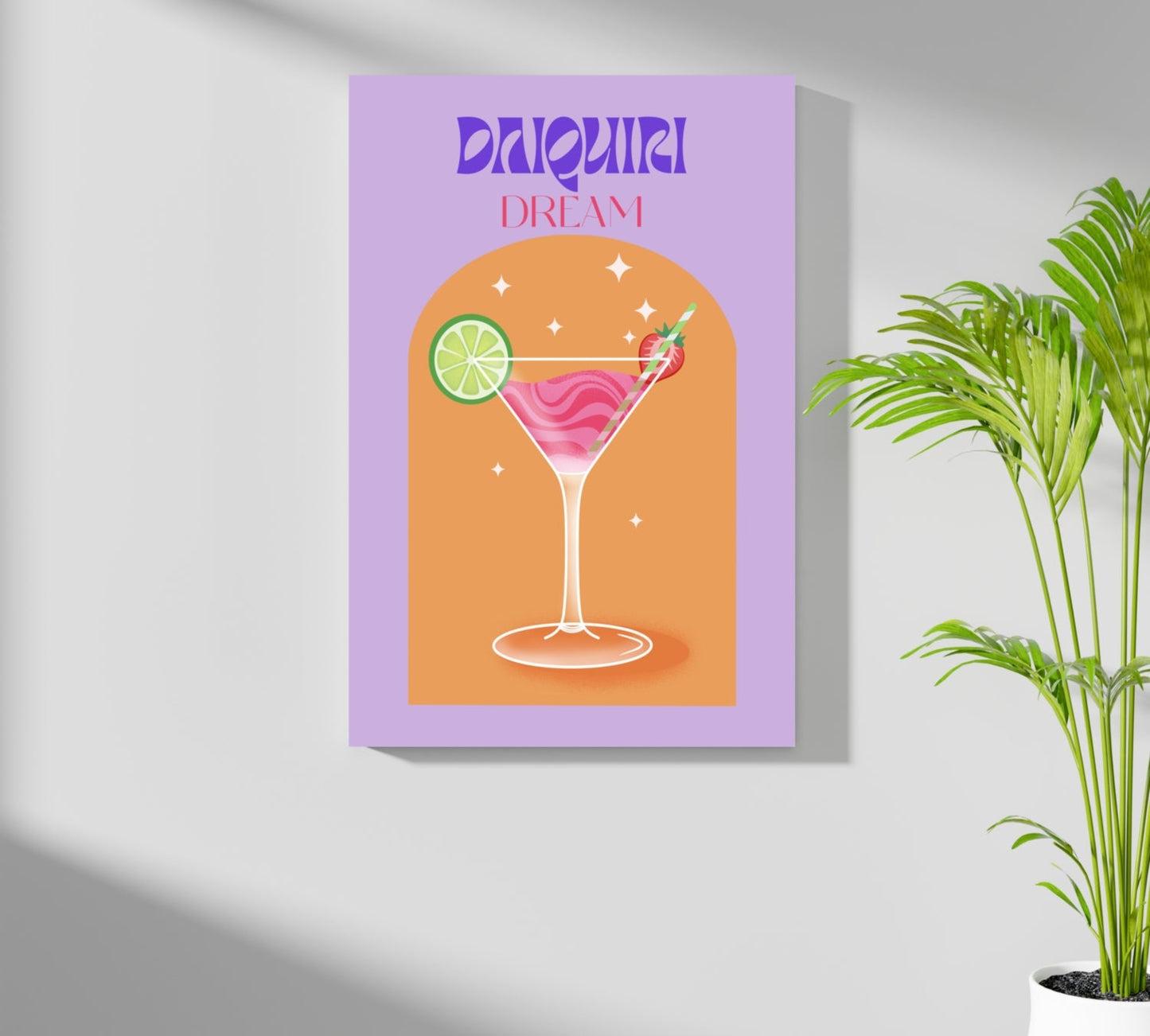 Dream Coctail Aluminum Print