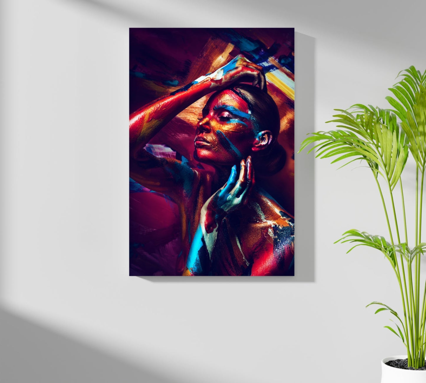 Woman Aluminum Print