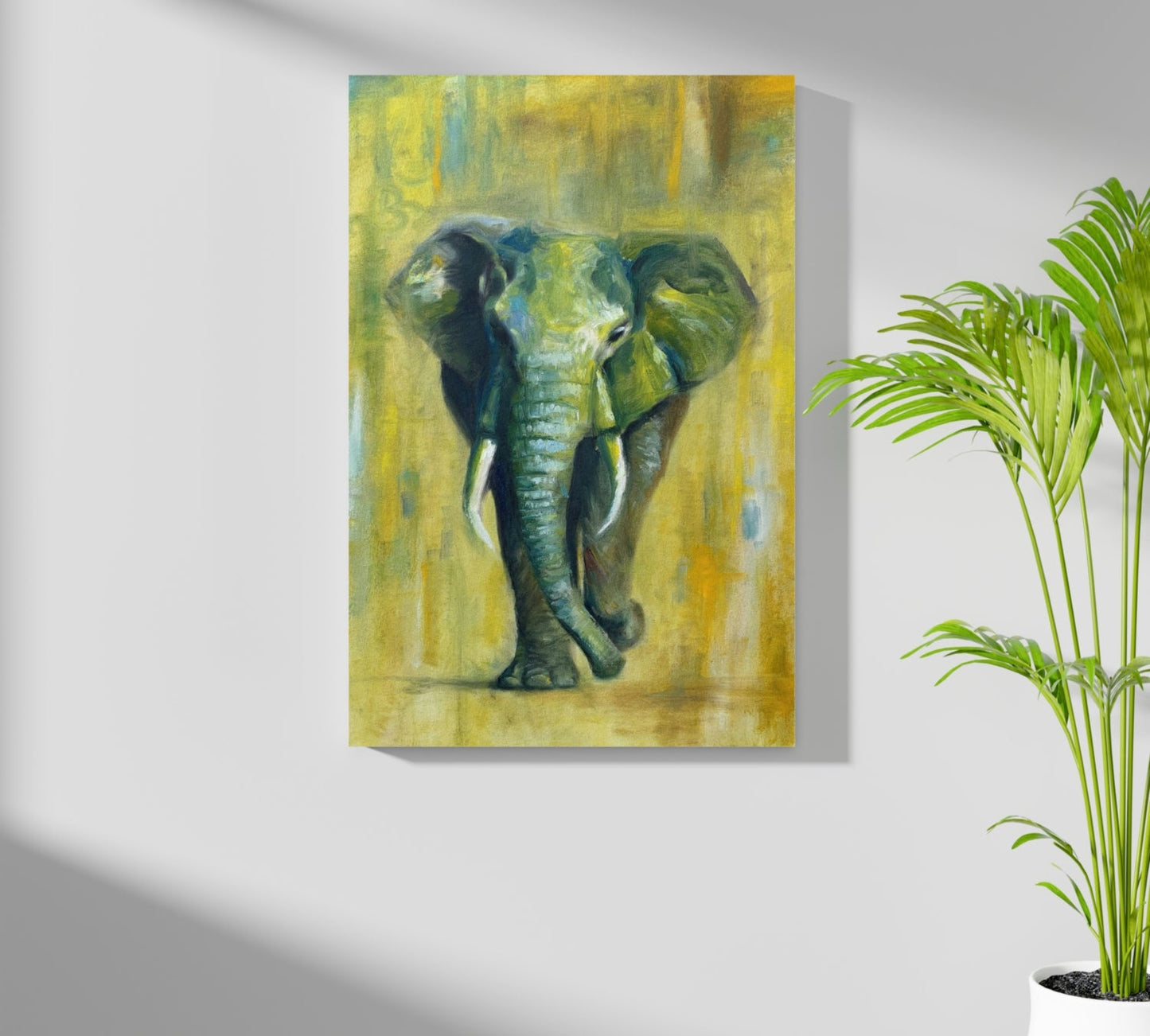 Elephant Aluminum Print