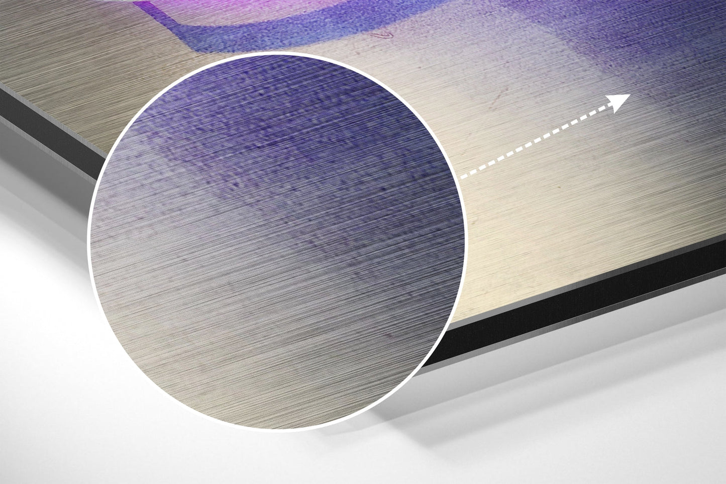 Cheers Brushed Aluminium Dibond Wall Art