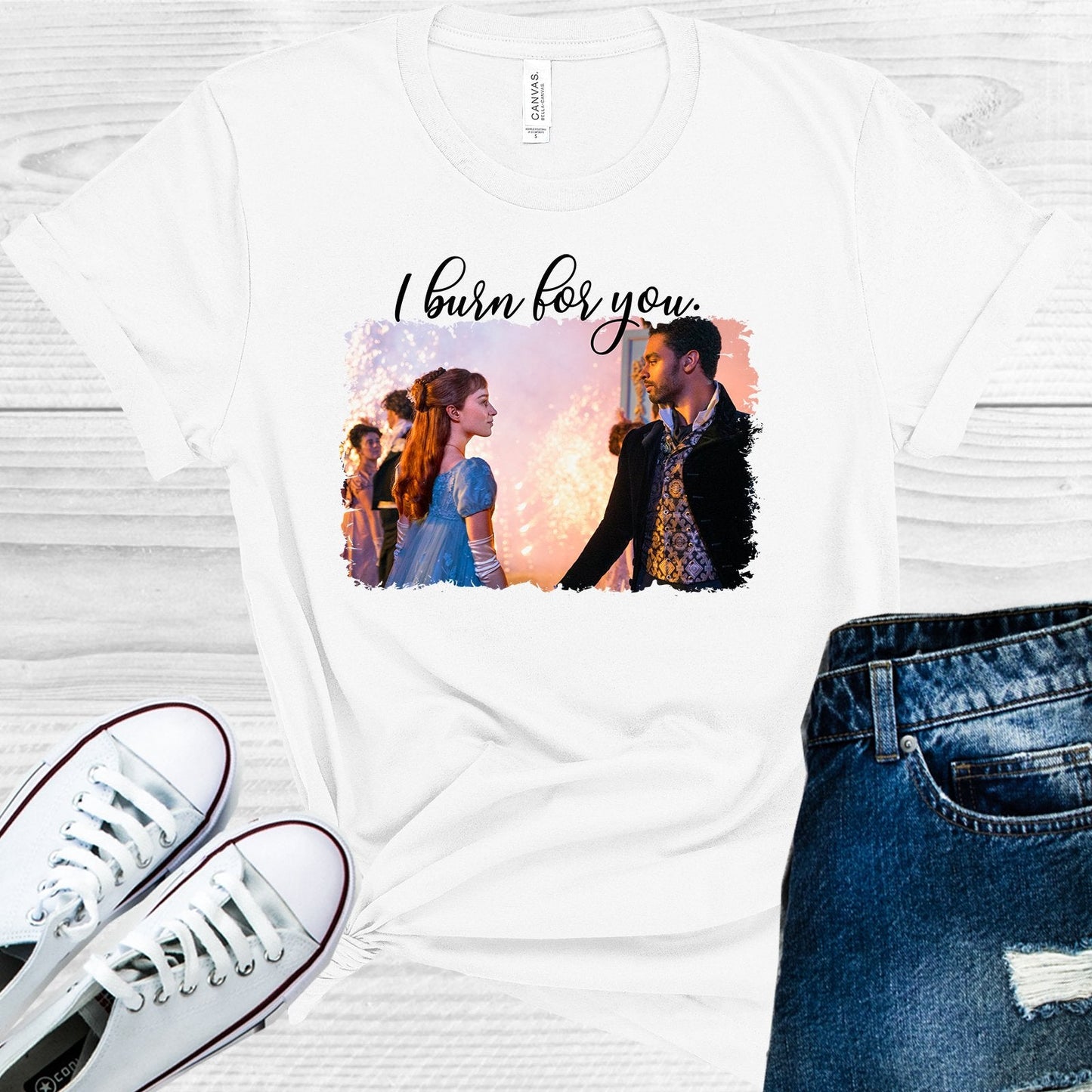 I Burn for You Bridgerton Graphic Tee