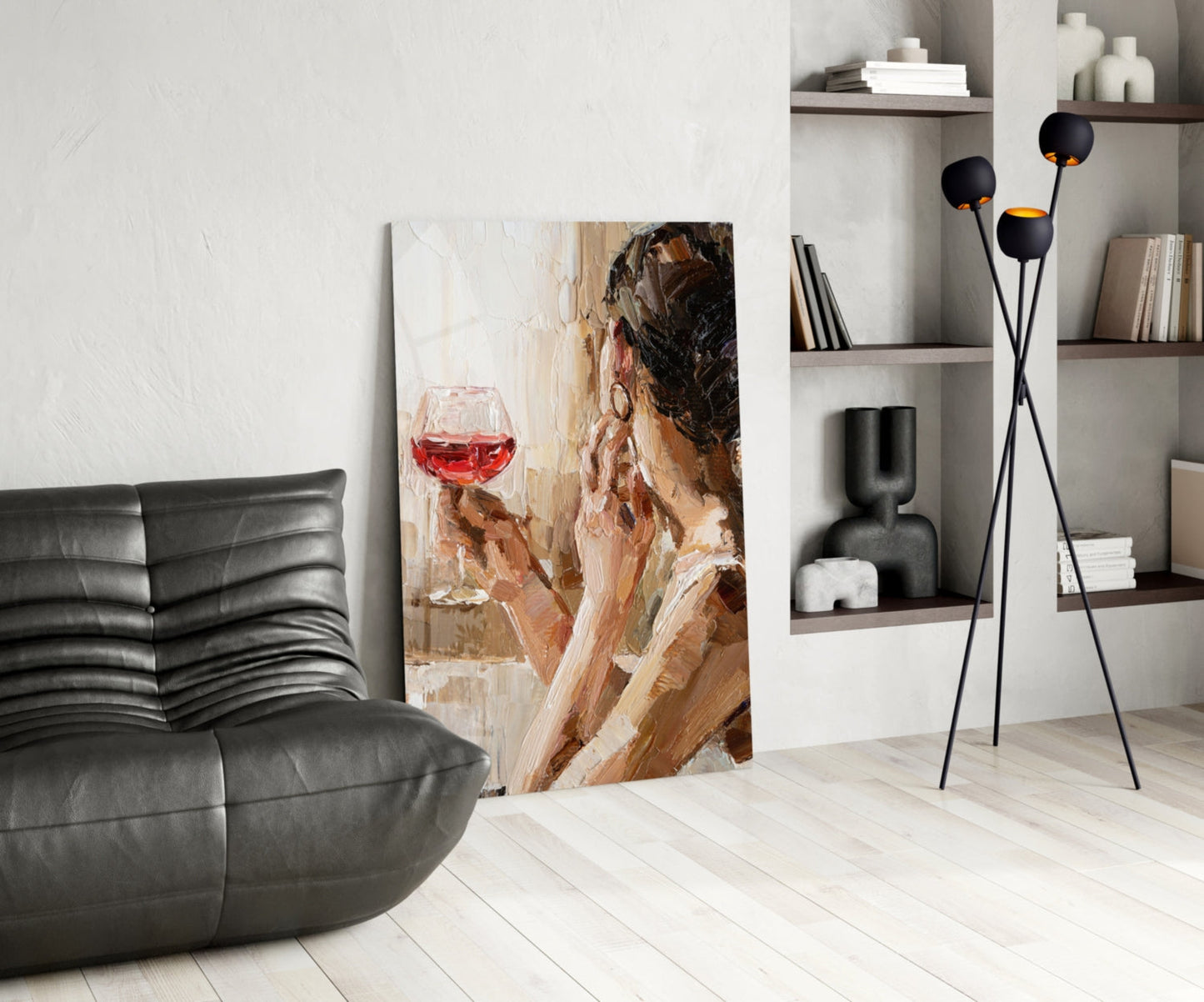 Wine and Women Glass Art-4