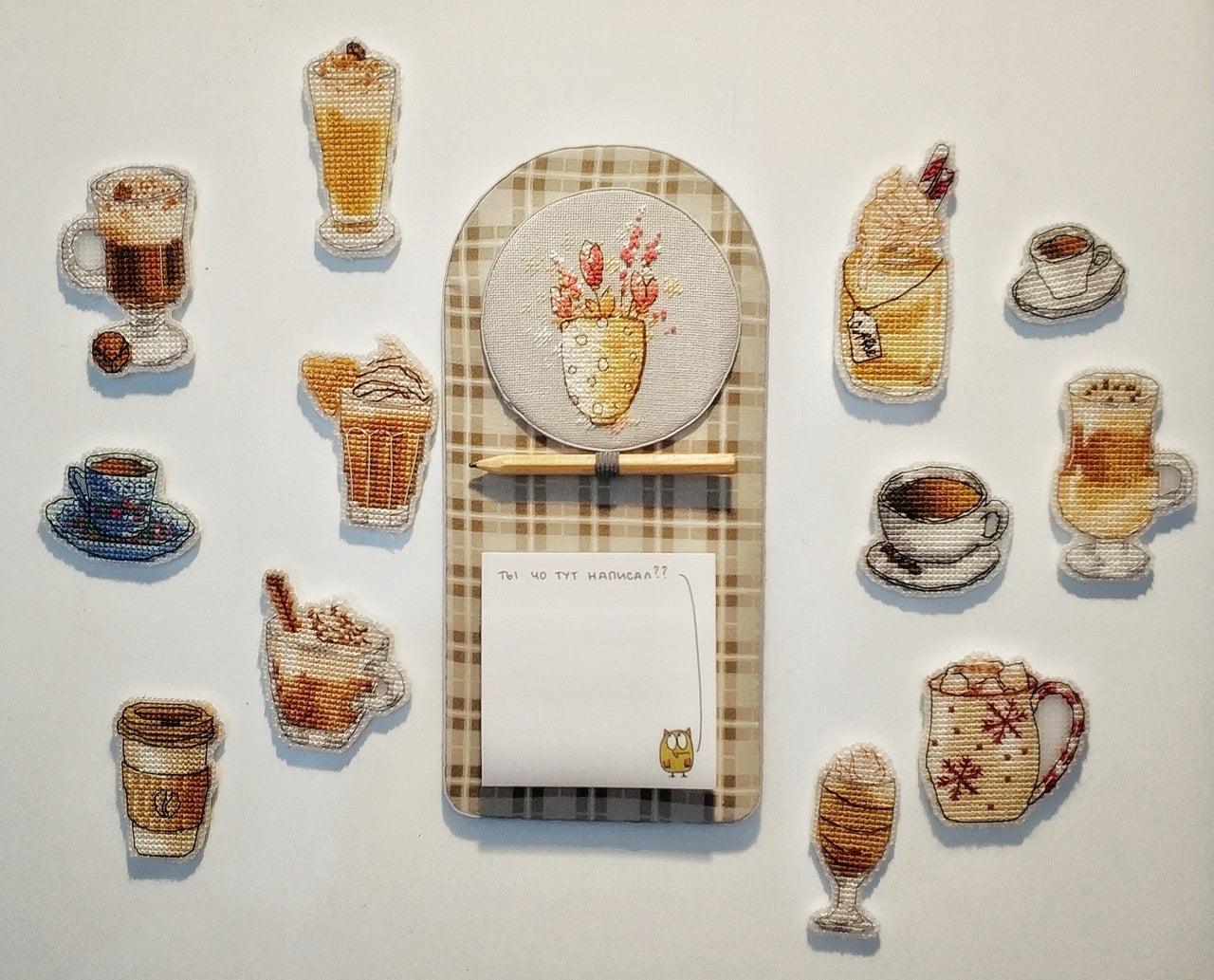 Coffee-set - PDF Cross Stitch Pattern-4