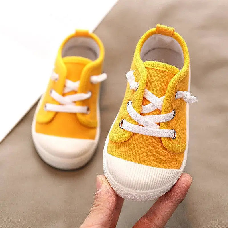 Colorful Kindergarten Indoor Shoes with Rubber Soles