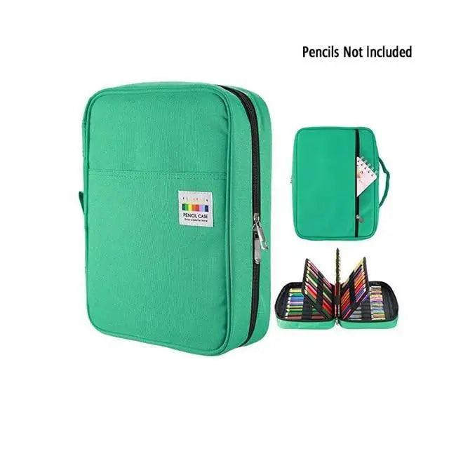 Colorful Large Capacity Pencil Bag Organizer Portable Multilayer Holder Big Pencil Bag