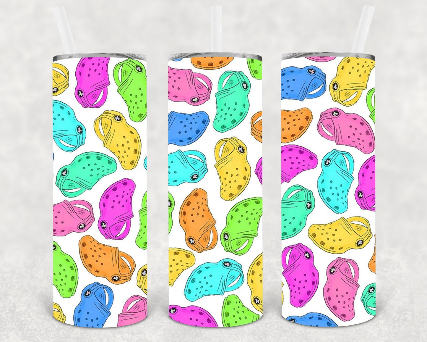Crocs 20 oz Skinny Tumbler