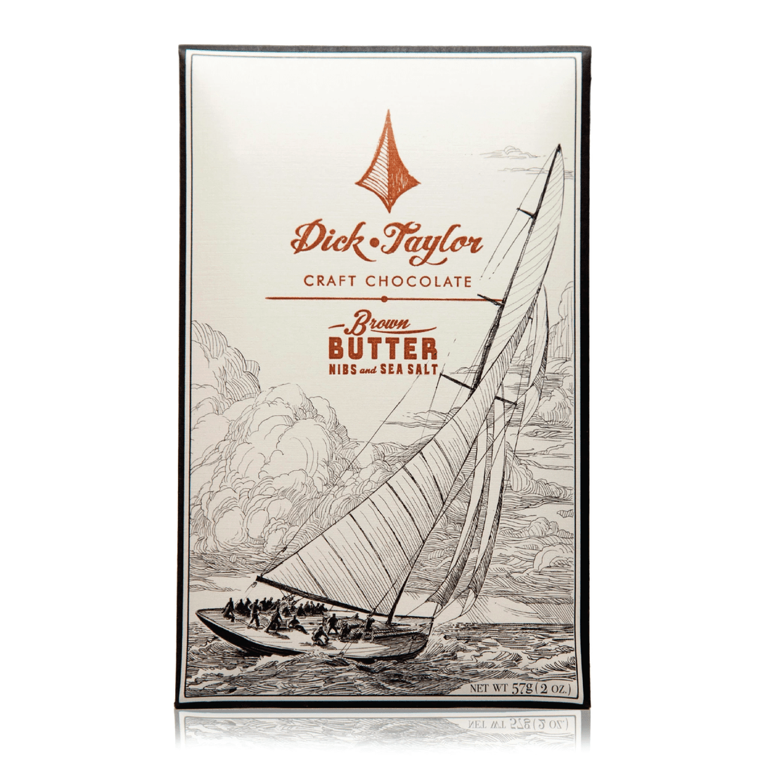 Dick Taylor Craft Chocolate - Brown Butter w/ Nibs & Sea Salt Dark Chocolate (2OZ | 57g)