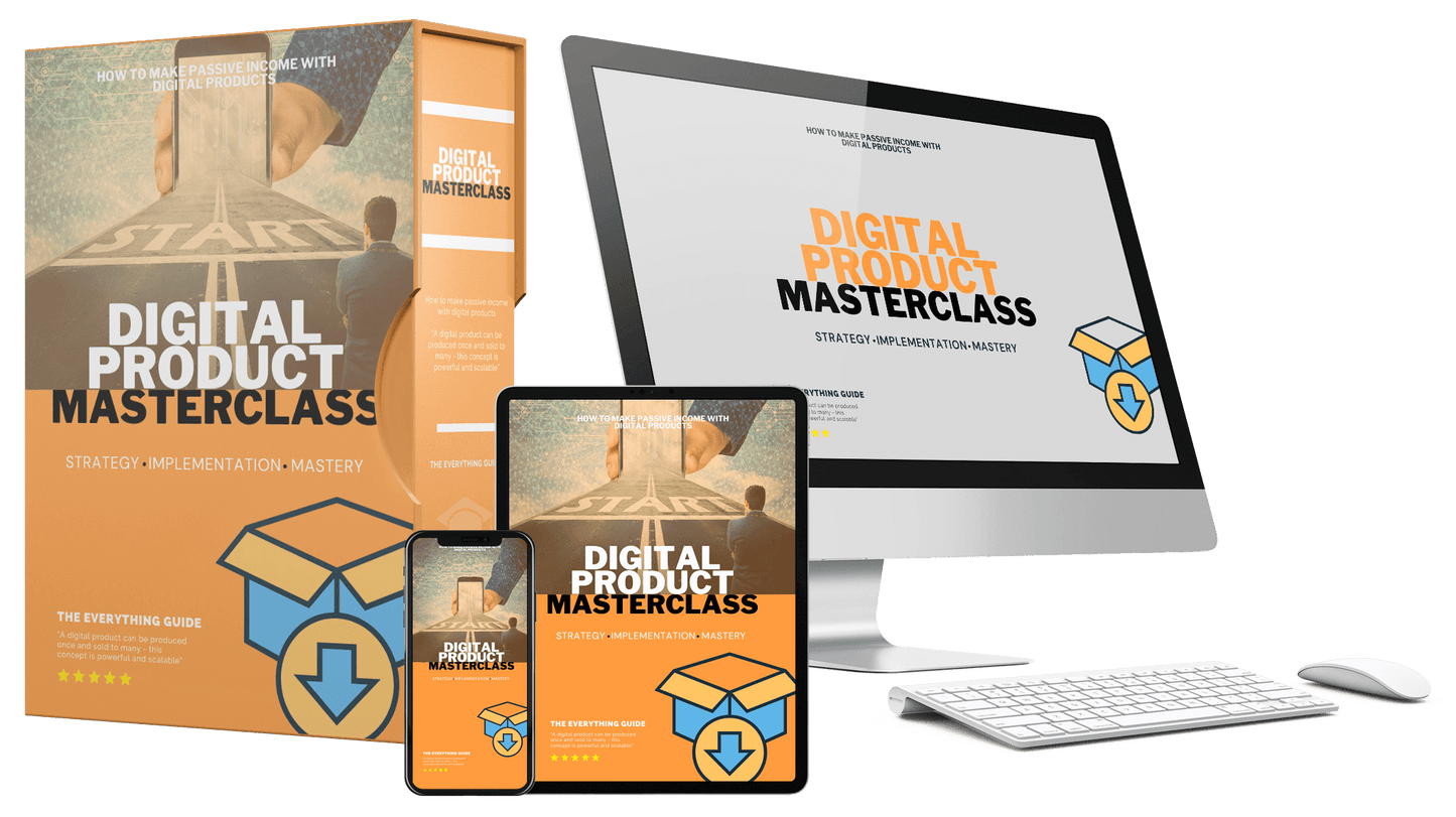 DIGITAL PRODUCT MASTERCLASS (eBook)