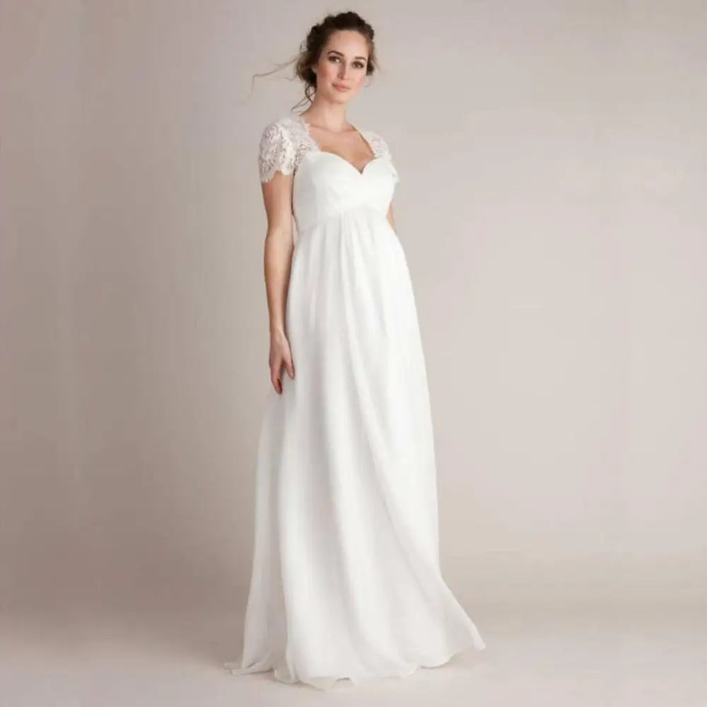 Eyelashes Lace Stitching Japanese Cotton Wedding Gown