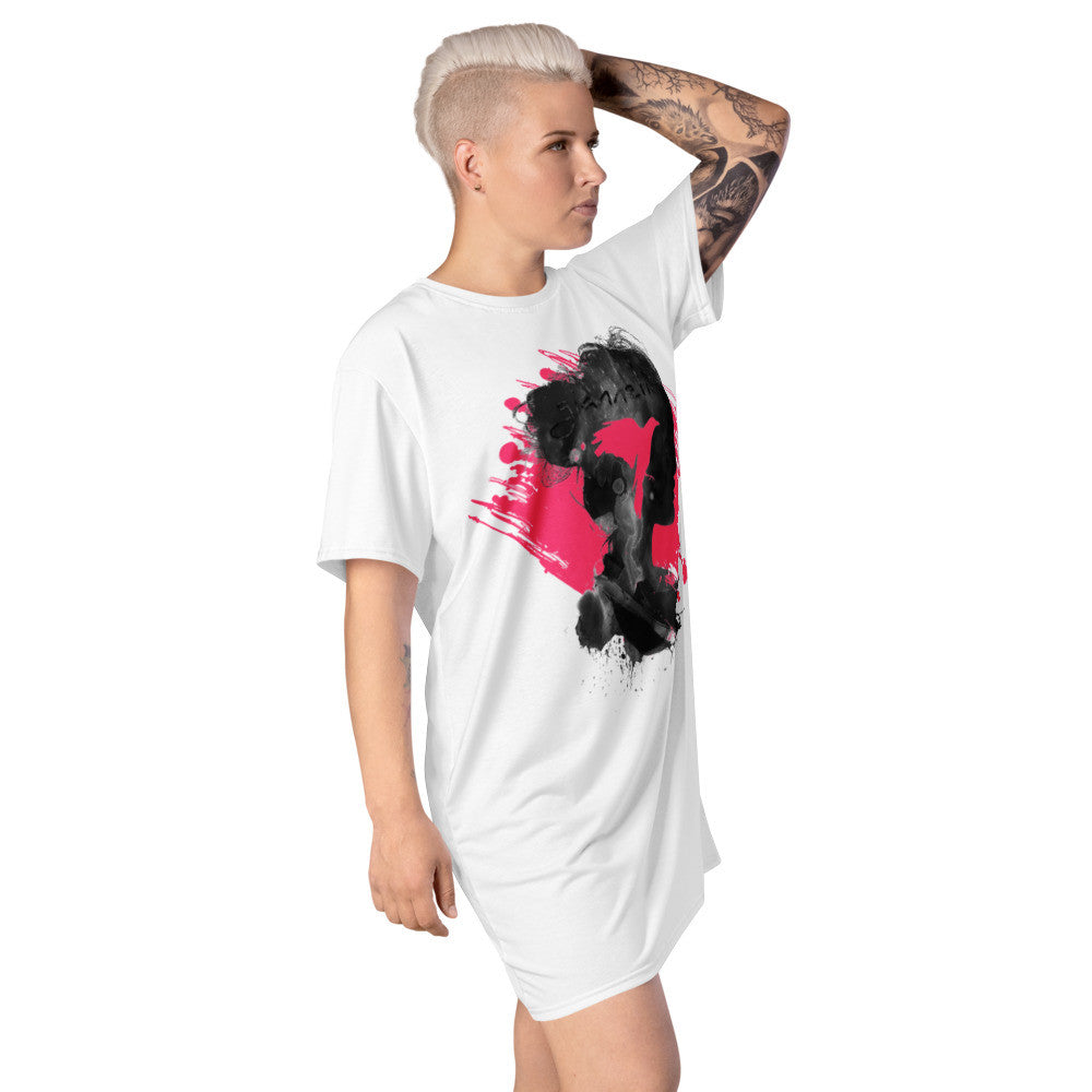 THE DOVE T-shirt Dress by Gianneli-4