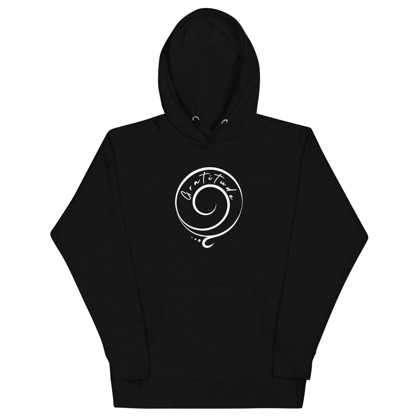 Unisex Hoodie Gratitude Spiral Symbol-0