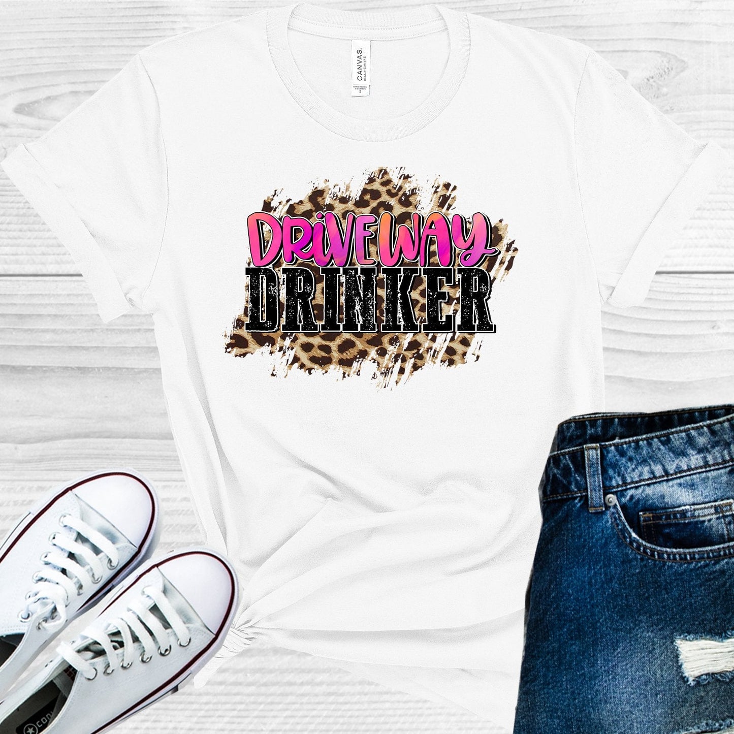 Driveway Drinker Graphic Tee