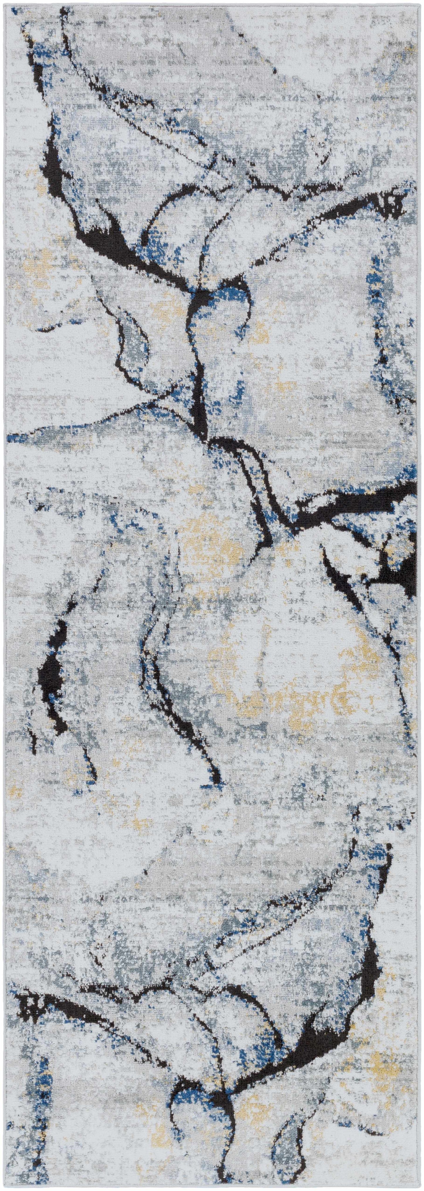 Fremantle Gray Marble Rug-9
