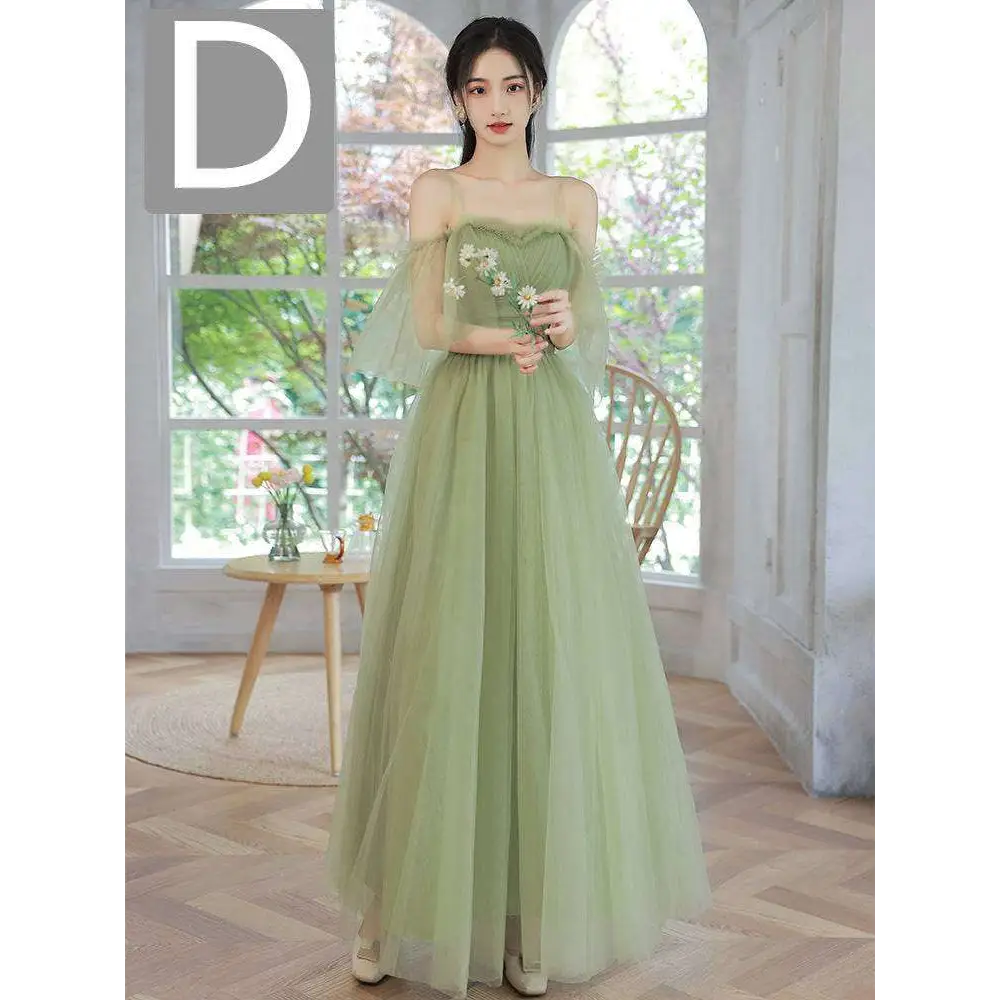 Fruit Green Fashion Personalized Long Tulle Dresses