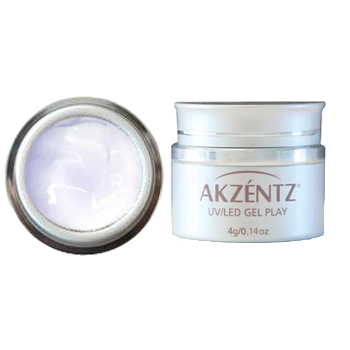 Akzentz Gel Play - Paint Titanium White-1