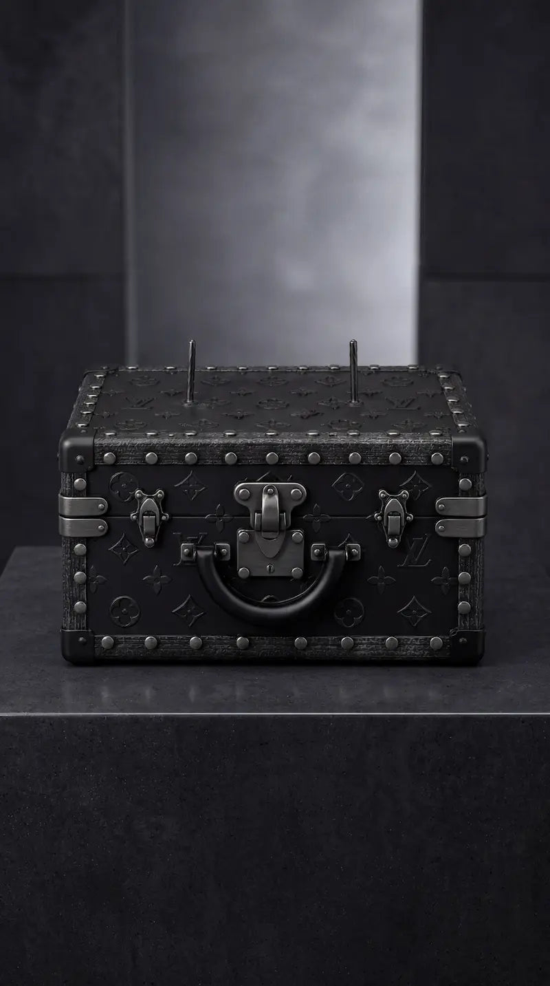 Signature Small Black Trunk
