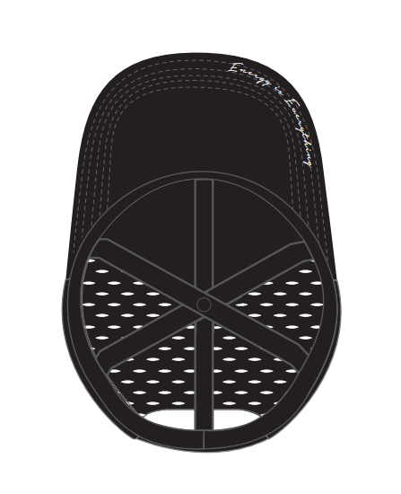 Rising Sun High Frequency Trucker Hat (Black with Gray-Blend patch) Pre-sale