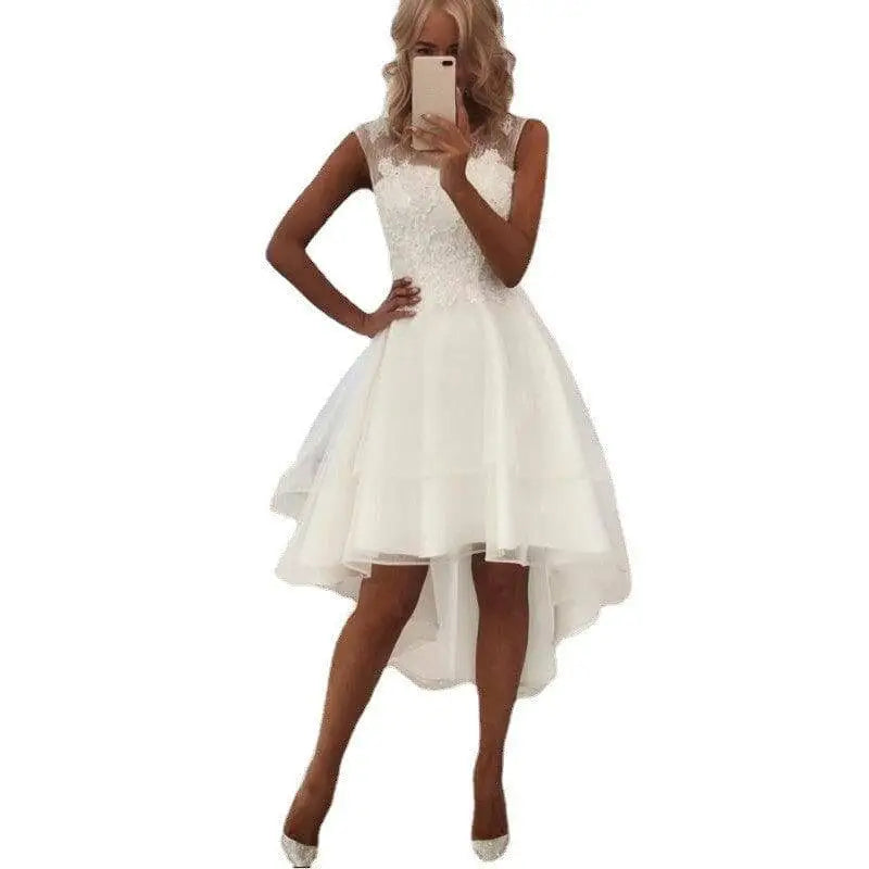 High Low Lace Style Wedding Dress