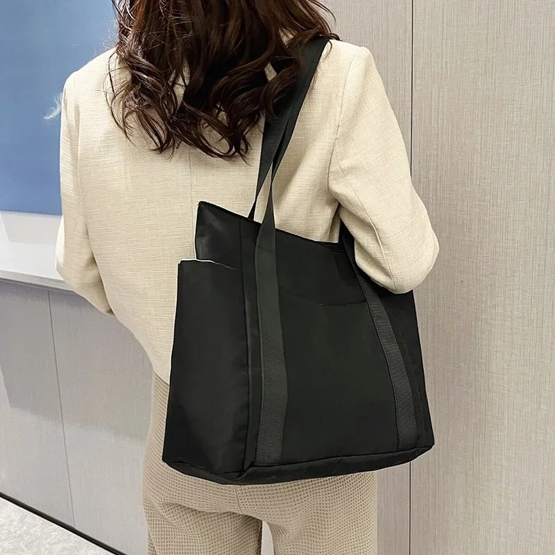 Nylon Shoulder Tote Bag for Women-4