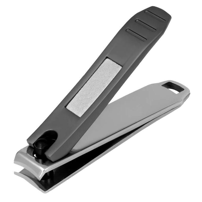 STALEKS BEAUTY & CARE NAIL CLIPPER WITH MATTE HANDLE AND NAIL FILE 50 (MINI) KBC-50- STALEKS™-3